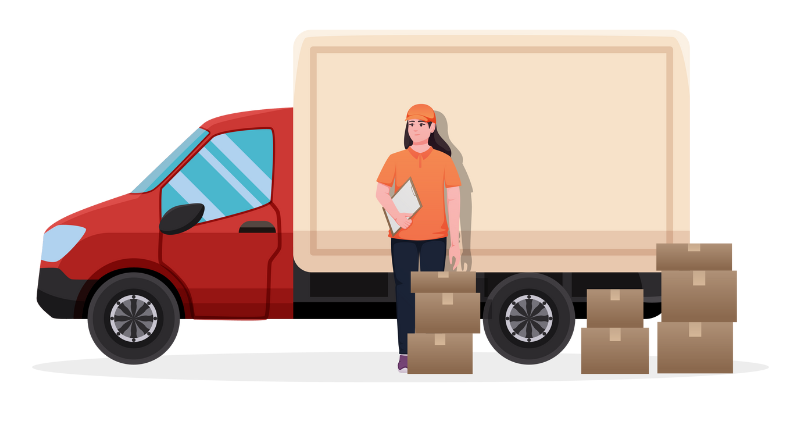Delivery illustration